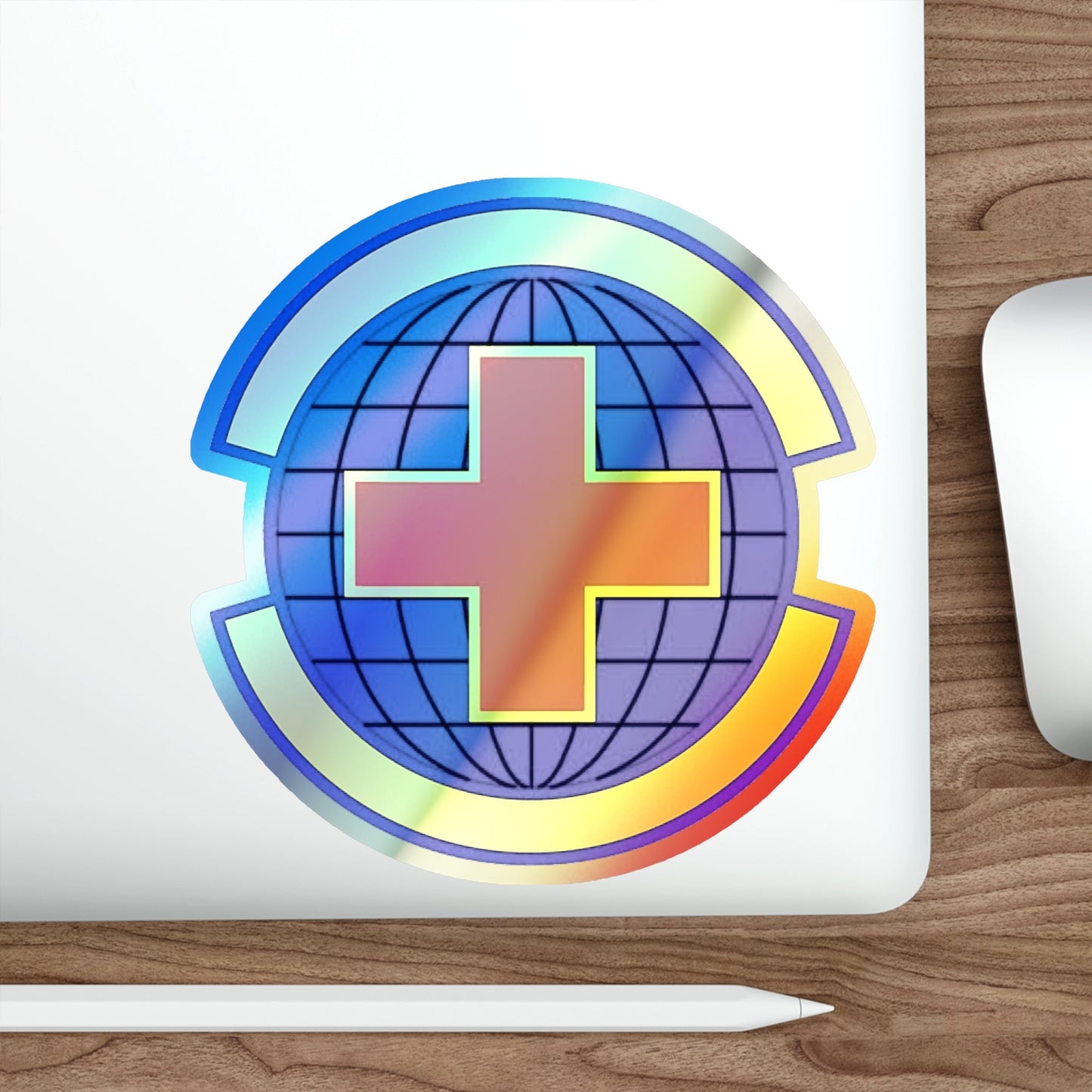 20 Operational Medical Readiness Squadron ACC (U.S. Air Force) Holographic STICKER Die-Cut Vinyl Decal-The Sticker Space