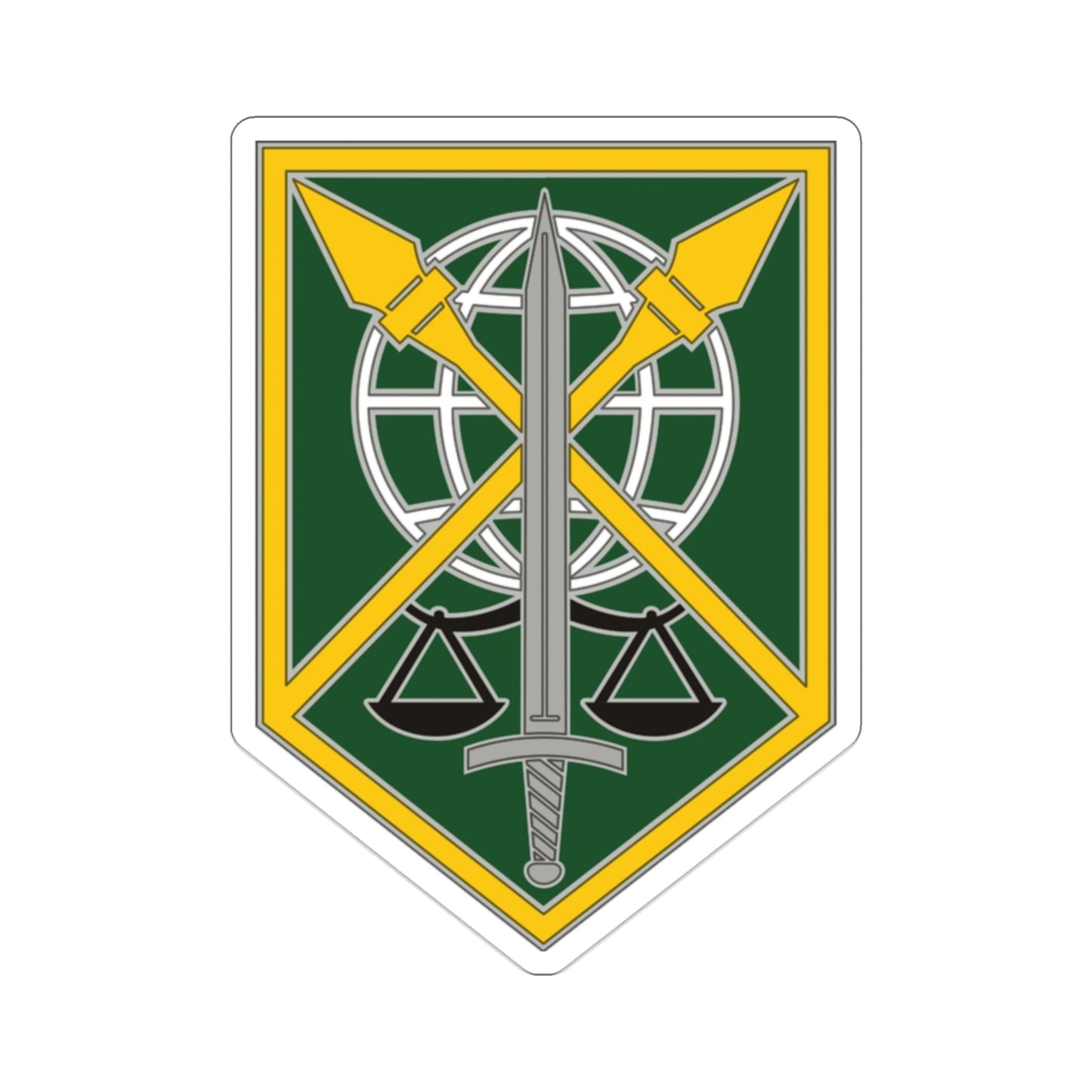 200 Military Police Command (U.S. Army) STICKER Vinyl Die-Cut Decal-2 Inch-The Sticker Space