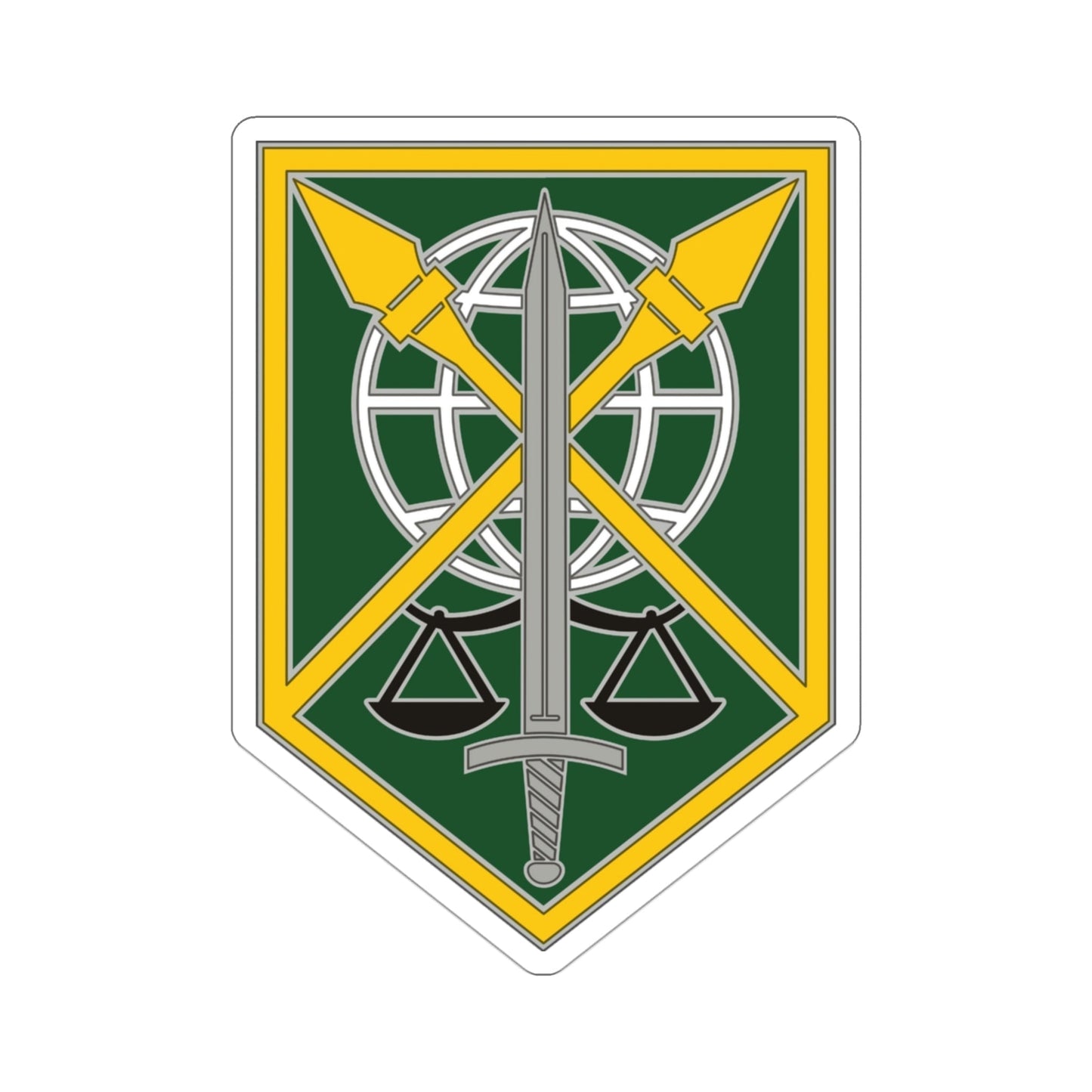 200 Military Police Command (U.S. Army) STICKER Vinyl Die-Cut Decal-3 Inch-The Sticker Space