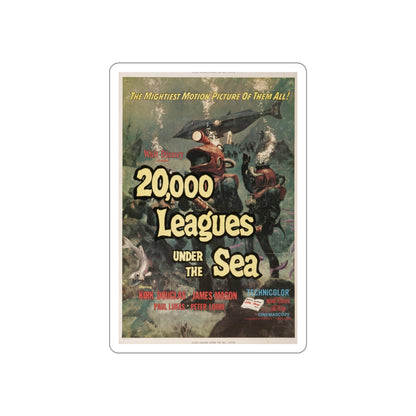 20,000 LEAGUES UNDER THE SEA 1954 Movie Poster STICKER Vinyl Die-Cut Decal-4 Inch-The Sticker Space