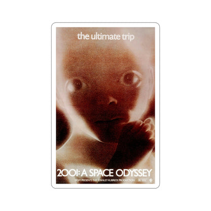 2001 A Space Odyssey 1968 Movie Poster STICKER Vinyl Die-Cut Decal-5 Inch-The Sticker Space