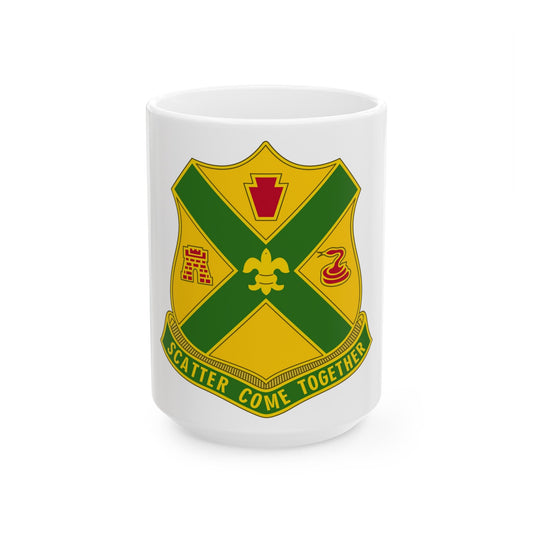 200th Field Artillery Battalion (U.S. Army) White Coffee Mug-15oz-The Sticker Space