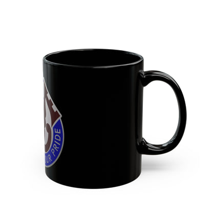 201 Evacuation Hospital (U.S. Army) Black Coffee Mug-The Sticker Space
