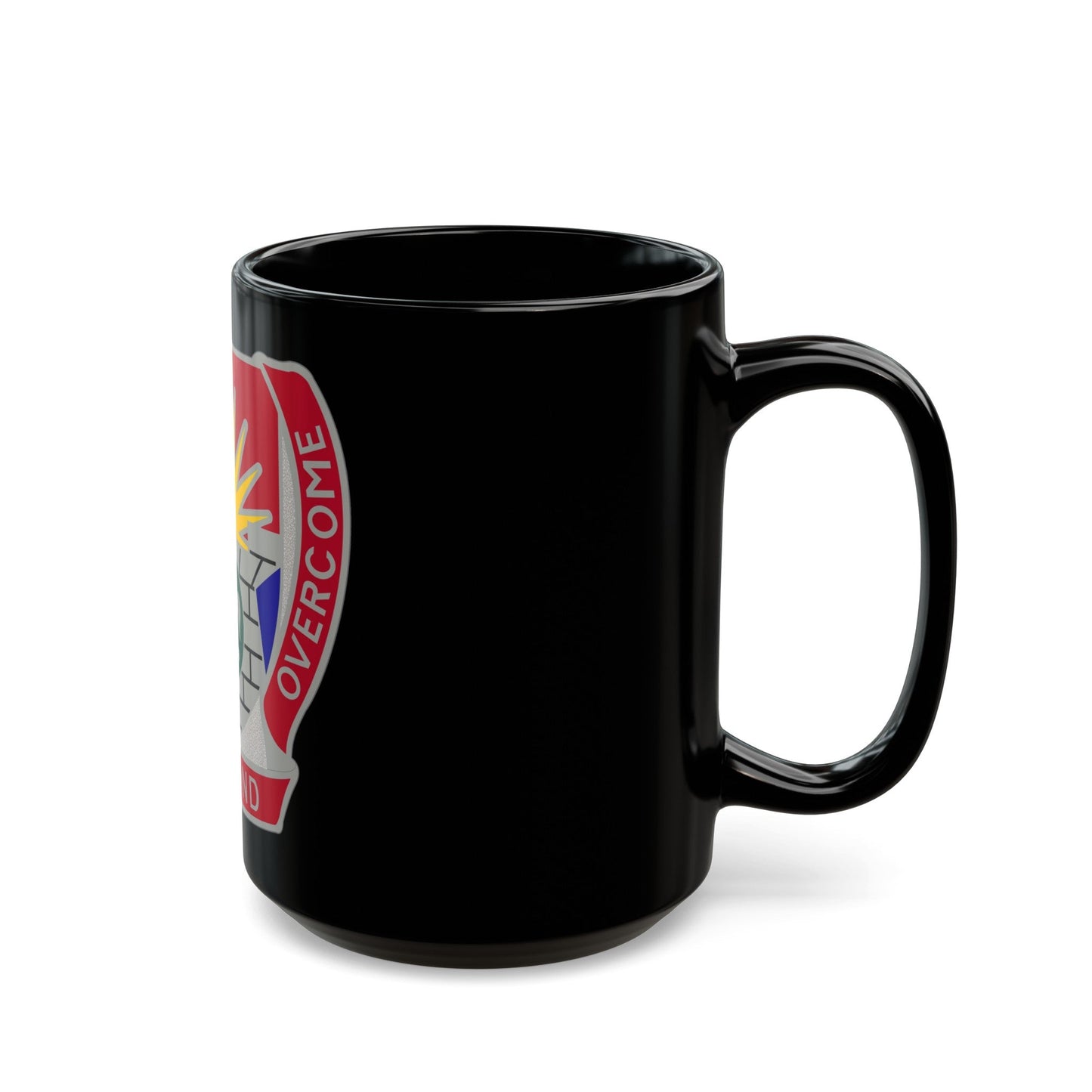 204 Engineer Battalion (U.S. Army) Black Coffee Mug-The Sticker Space