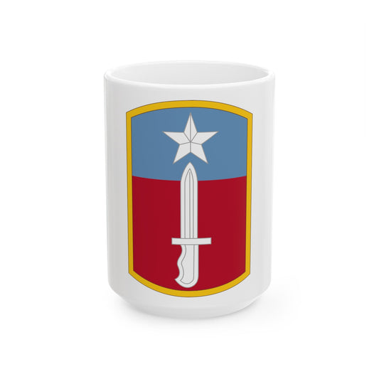 205TH INFANTRY BRIGADE (U.S. Army) White Coffee Mug-15oz-The Sticker Space