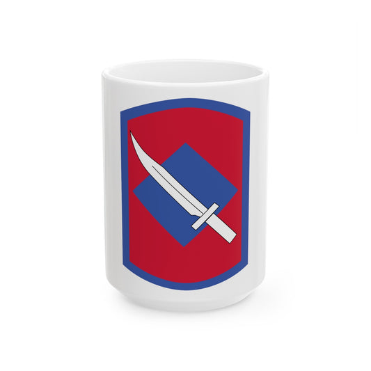 206th Field Artillery Regiment (U.S. Army) White Coffee Mug-15oz-The Sticker Space