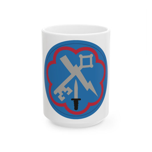 207th Military Intelligence Brigade (U.S. Army) White Coffee Mug-15oz-The Sticker Space