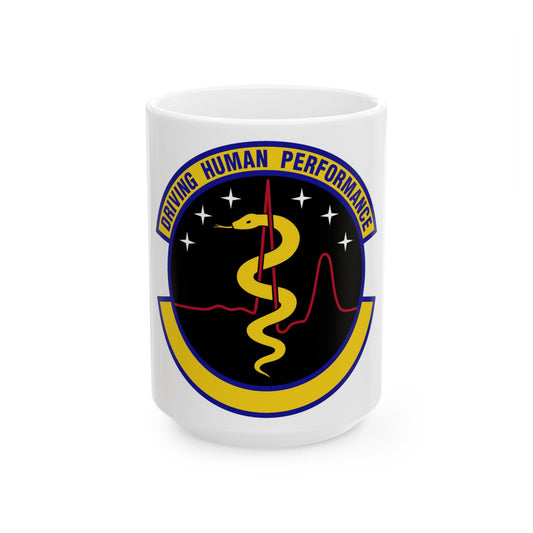 21 Operational Medical Readiness Squadron USSF (U.S. Air Force) White Coffee Mug-15oz-The Sticker Space