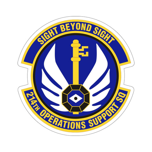 214th Operations Support Squadron (U.S. Air Force) STICKER Vinyl Die-Cut Decal-6 Inch-The Sticker Space