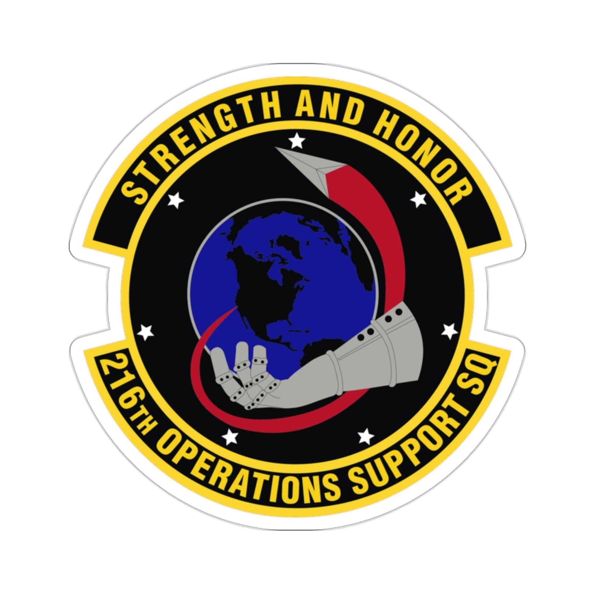 216th Operations Support Squadron (U.S. Air Force) STICKER Vinyl Die-Cut Decal-2 Inch-The Sticker Space