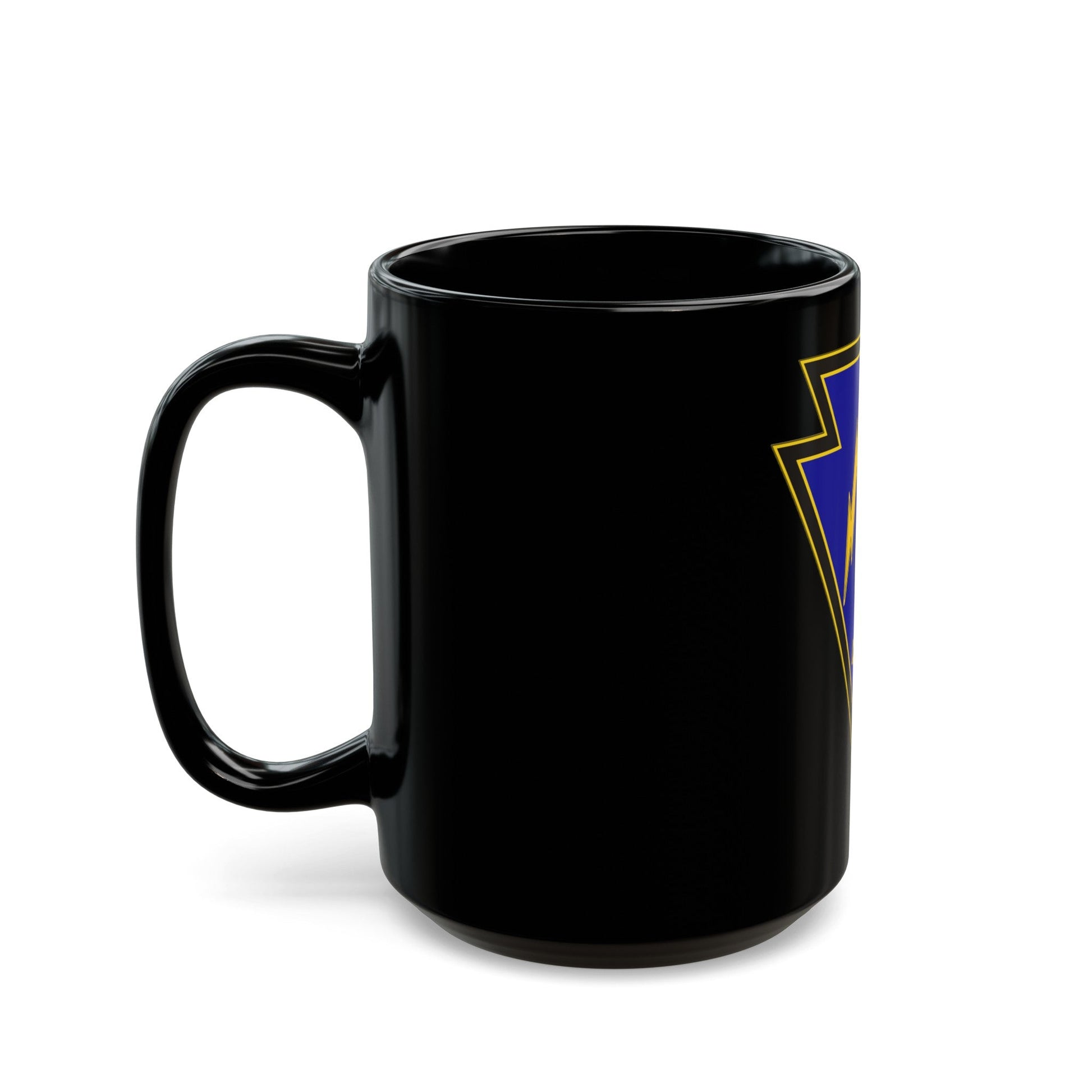 219 Engineer Brigade (U.S. Army) Black Coffee Mug-The Sticker Space