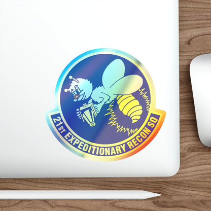 21st Expeditionary Reconnaissance Squadron (U.S. Air Force) Holographic STICKER Die-Cut Vinyl Decal-The Sticker Space