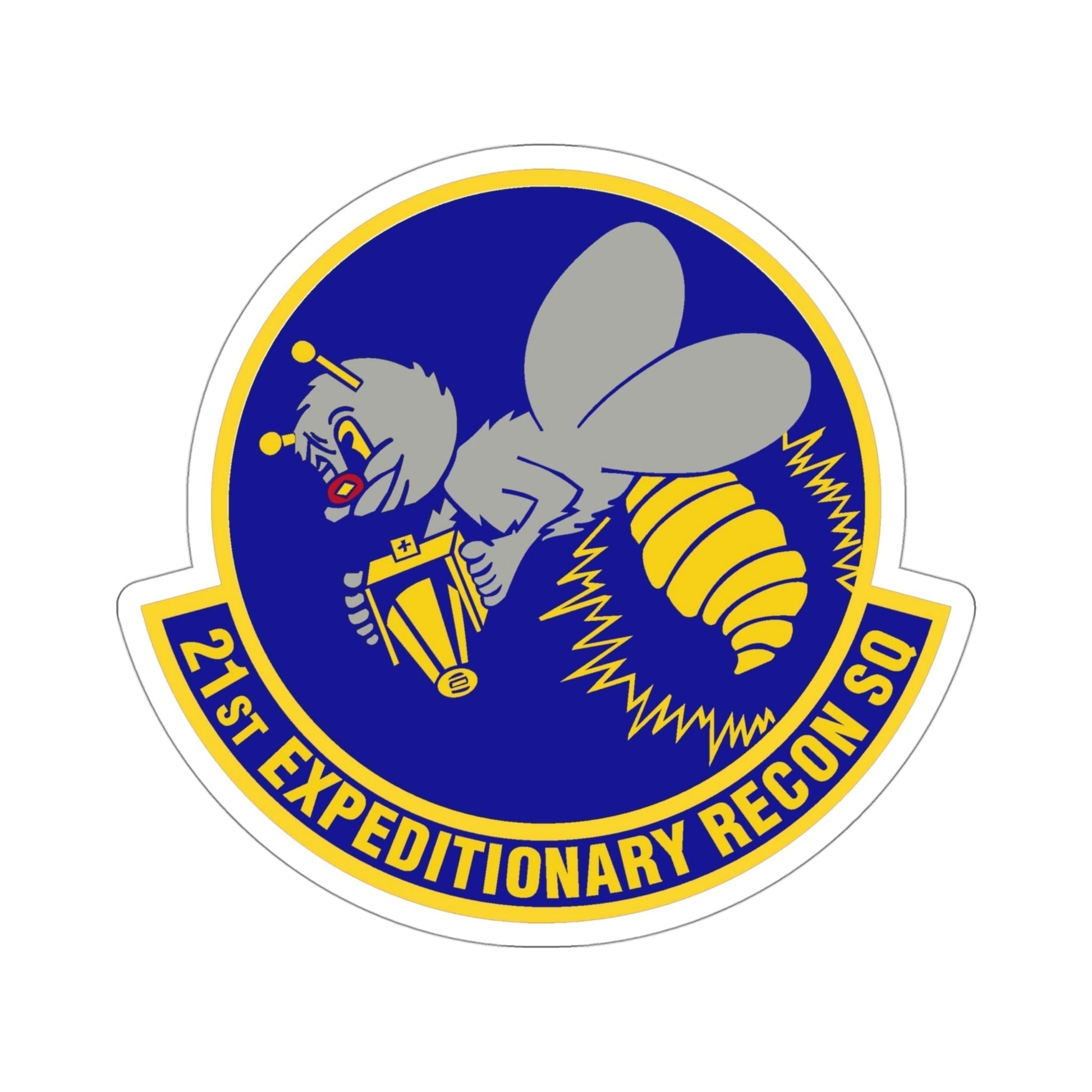 21st Expeditionary Reconnaissance Squadron (U.S. Air Force) STICKER Vinyl Die-Cut Decal-4 Inch-The Sticker Space