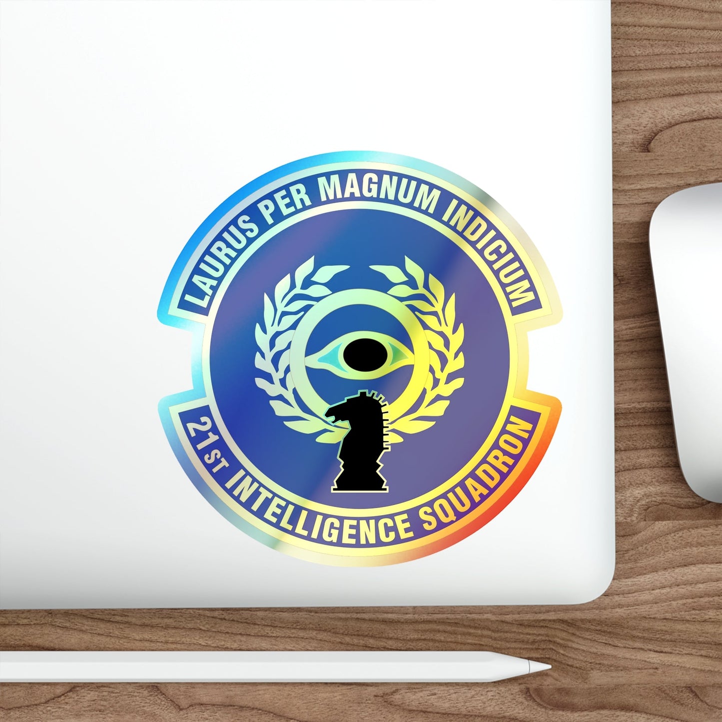 21st Intelligence Squadron (U.S. Air Force) Holographic STICKER Die-Cut Vinyl Decal-The Sticker Space