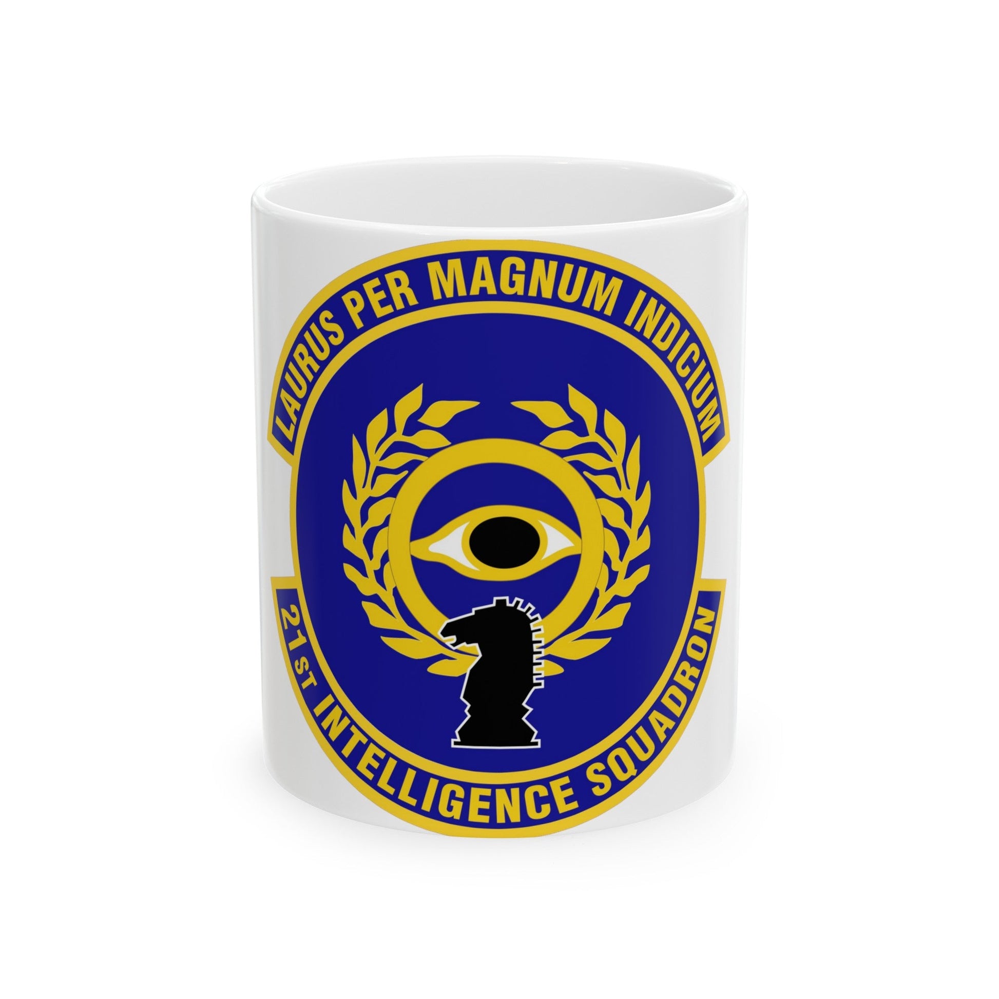 21st Intelligence Squadron (U.S. Air Force) White Coffee Mug-11oz-The Sticker Space