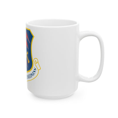 21st Space Wing (U.S. Air Force) White Coffee Mug-The Sticker Space