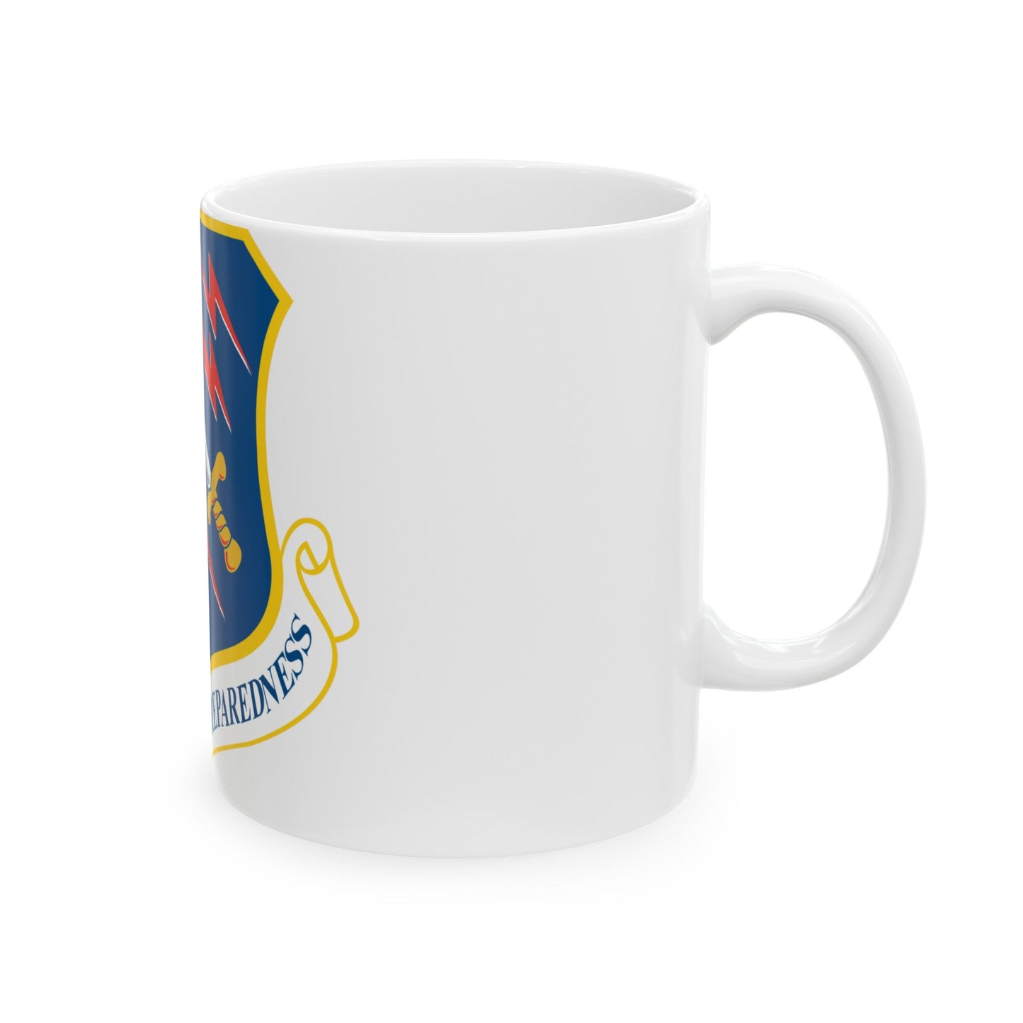 21st Space Wing (U.S. Air Force) White Coffee Mug-The Sticker Space
