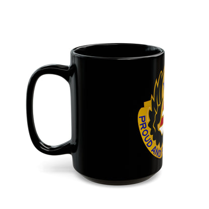 22 Aviation Battalion (U.S. Army) Black Coffee Mug-The Sticker Space