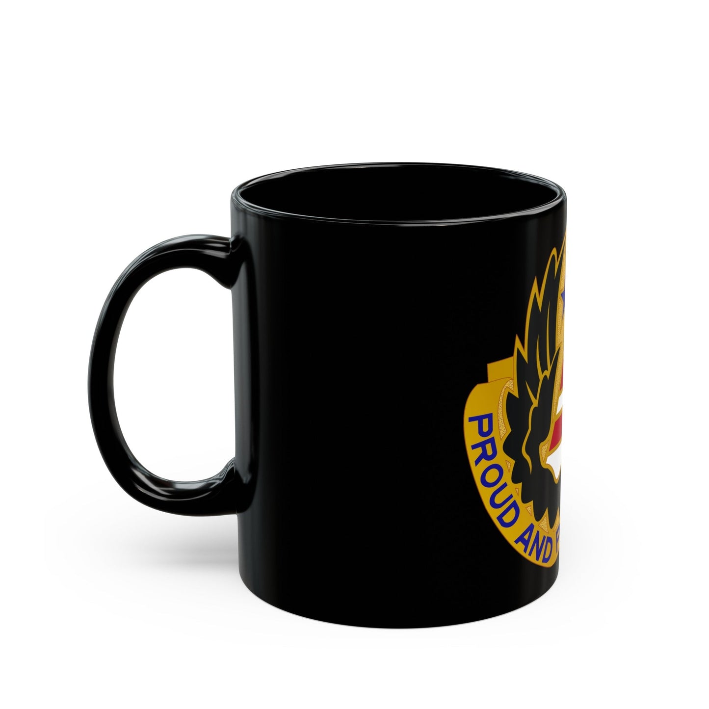 22 Aviation Battalion (U.S. Army) Black Coffee Mug-The Sticker Space