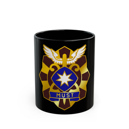 22 Surgical Hospital (U.S. Army) Black Coffee Mug-11oz-The Sticker Space