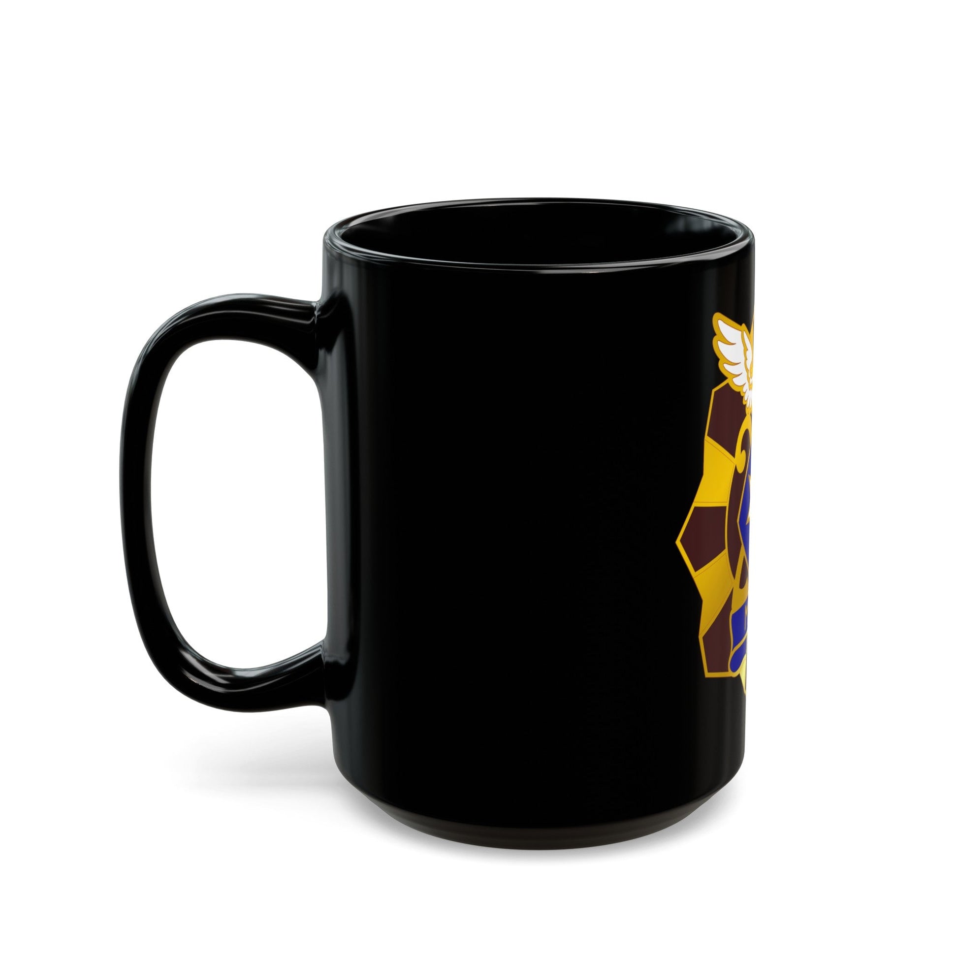 22 Surgical Hospital (U.S. Army) Black Coffee Mug-The Sticker Space