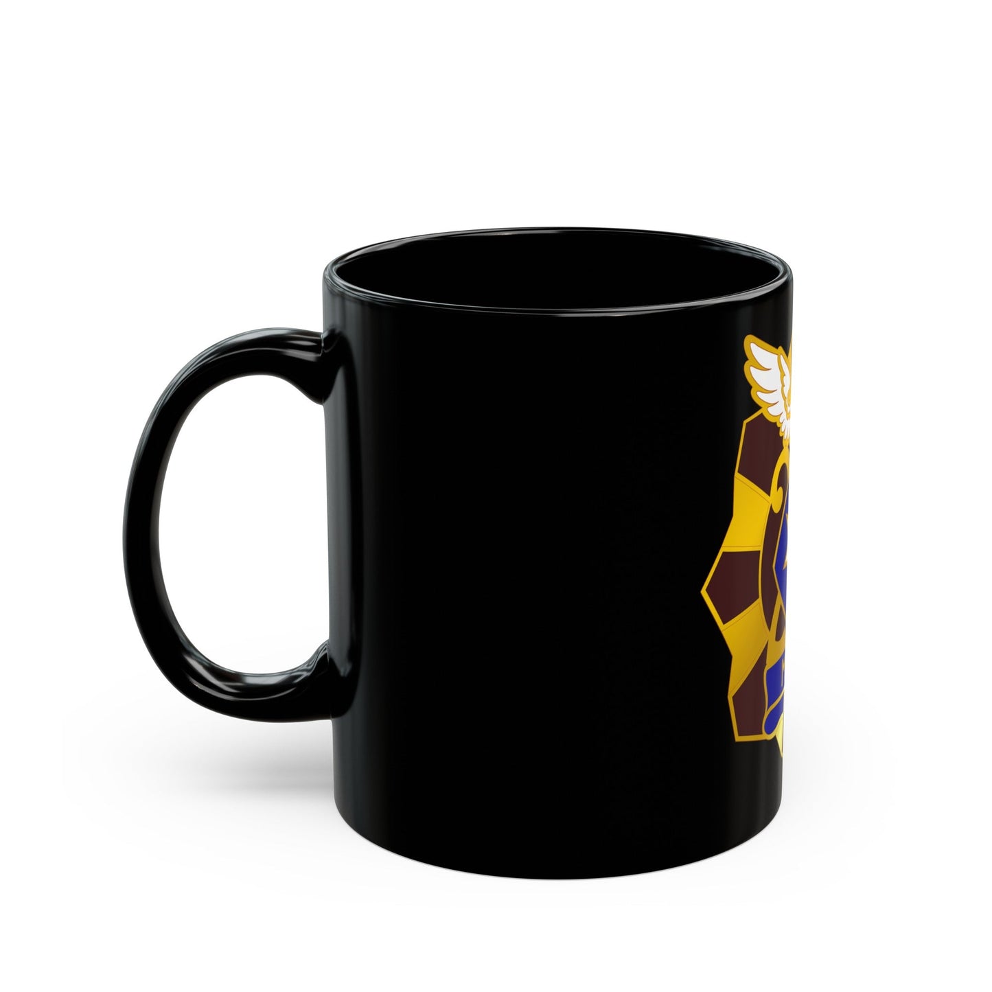 22 Surgical Hospital (U.S. Army) Black Coffee Mug-The Sticker Space