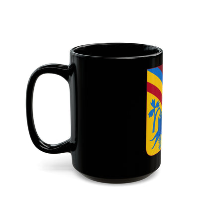 22 Transportation Battalion 2 (U.S. Army) Black Coffee Mug-The Sticker Space