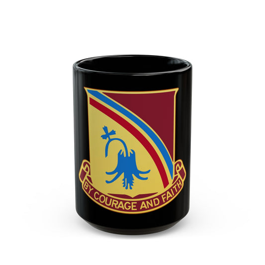 22 Transportation Battalion (U.S. Army) Black Coffee Mug-15oz-The Sticker Space