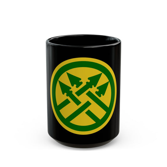 220th Military Police Brigade 2 (U.S. Army) Black Coffee Mug