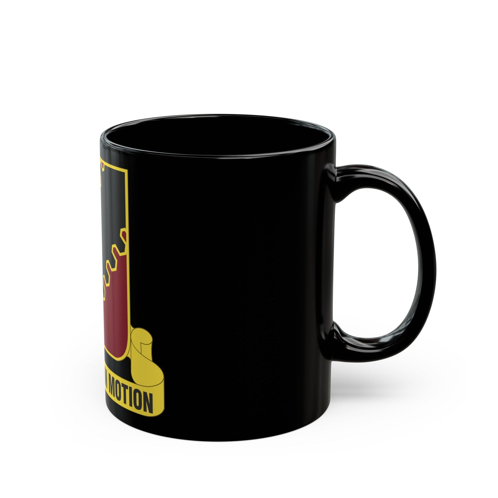 220th Transportation Battalion (U.S. Army) Black Coffee Mug-The Sticker Space