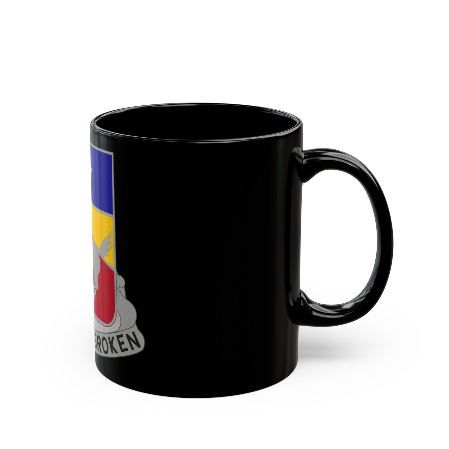 221 Cavalry Regiment (U.S. Army) Black Coffee Mug-The Sticker Space