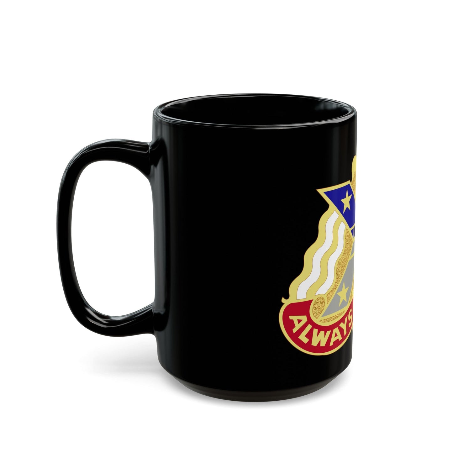 221 Engineer Group (U.S. Army) Black Coffee Mug-The Sticker Space