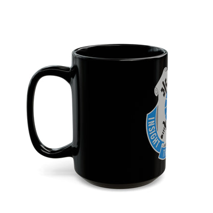 223 Military Intelligence Battalion (U.S. Army) Black Coffee Mug-The Sticker Space