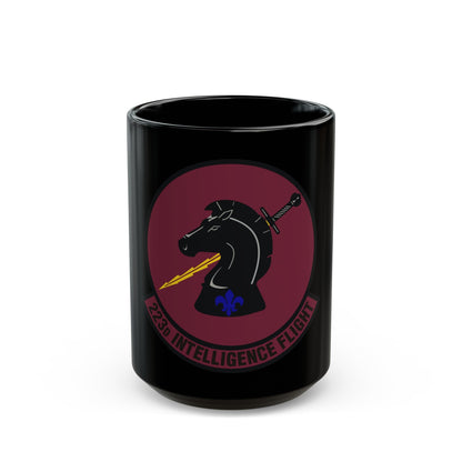 223d Intelligence Flight (U.S. Air Force) Black Coffee Mug-15oz-The Sticker Space