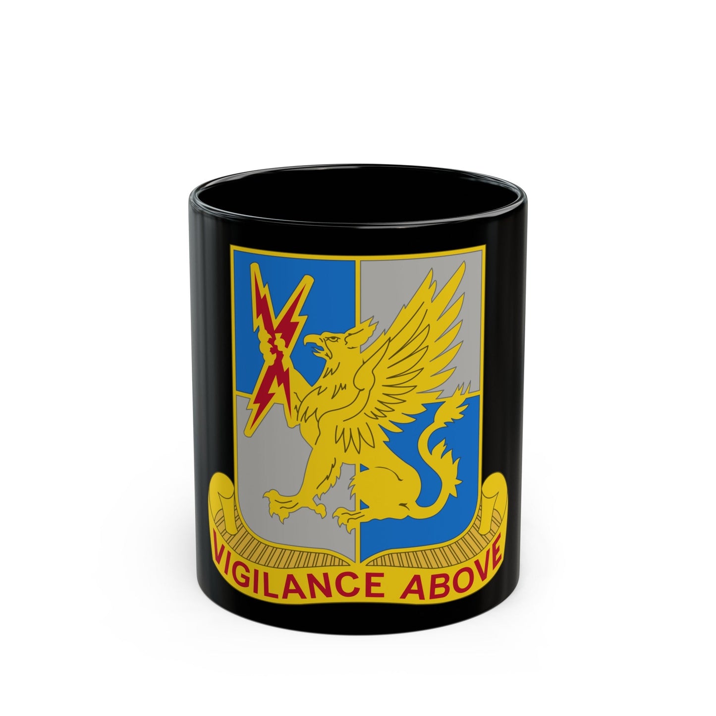 224 Military Intelligence Battalion (U.S. Army) Black Coffee Mug-11oz-The Sticker Space
