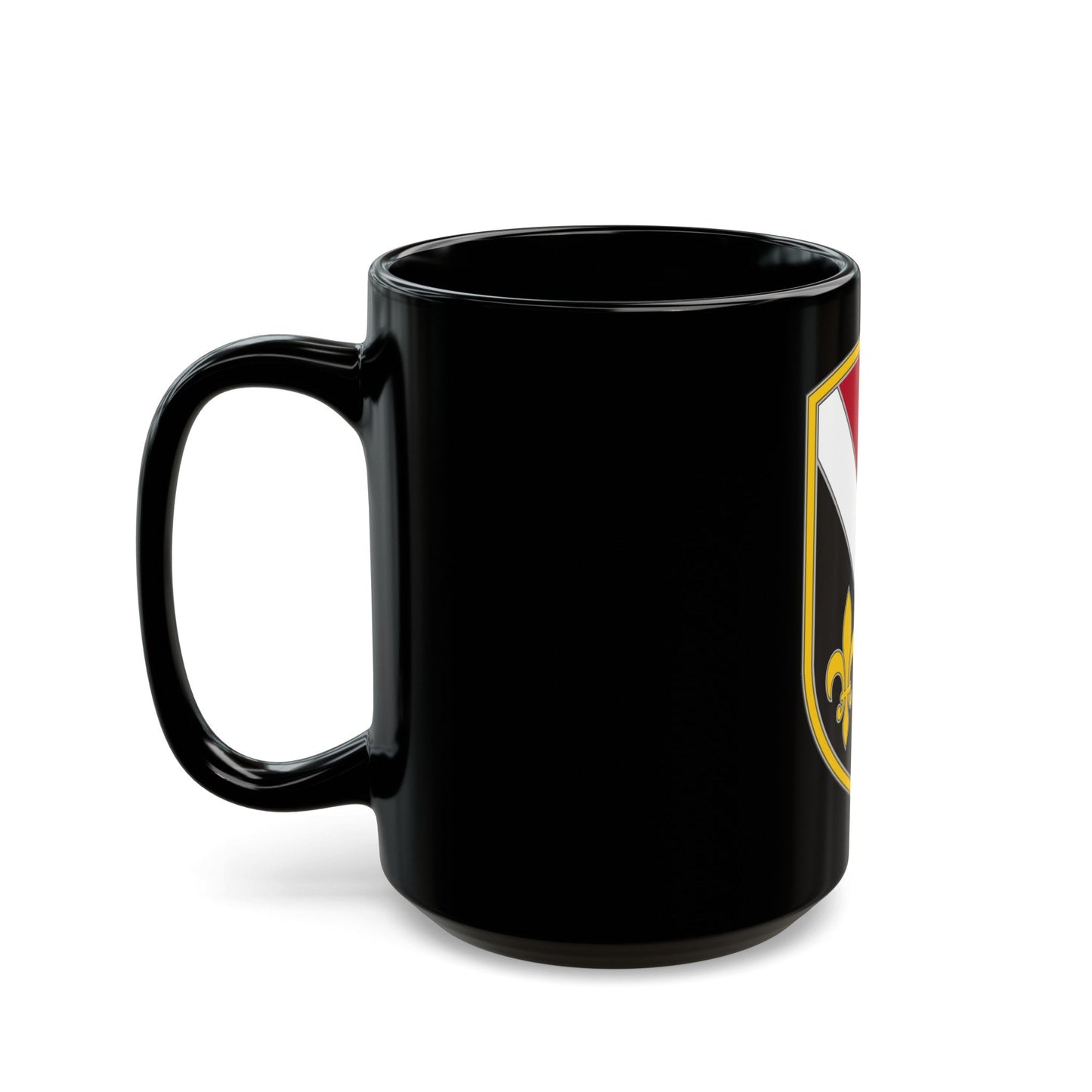 225 Engineer Brigade (U.S. Army) Black Coffee Mug-The Sticker Space