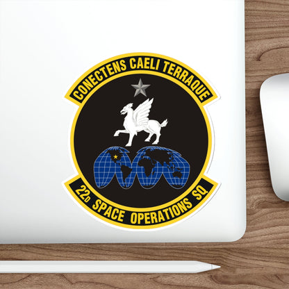 22d Space Operations Squadron (U.S. Air Force) STICKER Vinyl Die-Cut Decal-The Sticker Space