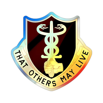 23 Medical Battalion (U.S. Army) Holographic STICKER Die-Cut Vinyl Decal-2 Inch-The Sticker Space