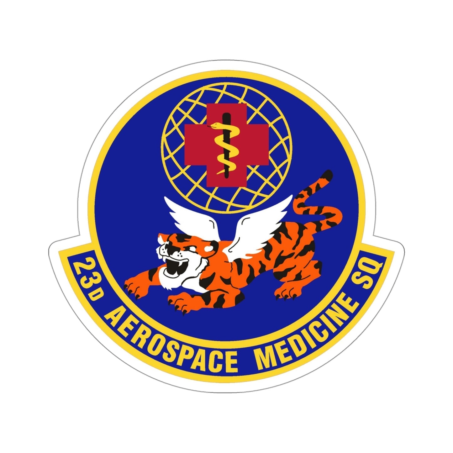 23d Aerospace Medicine Squadron (U.S. Air Force) STICKER Vinyl Die-Cut Decal-4 Inch-The Sticker Space