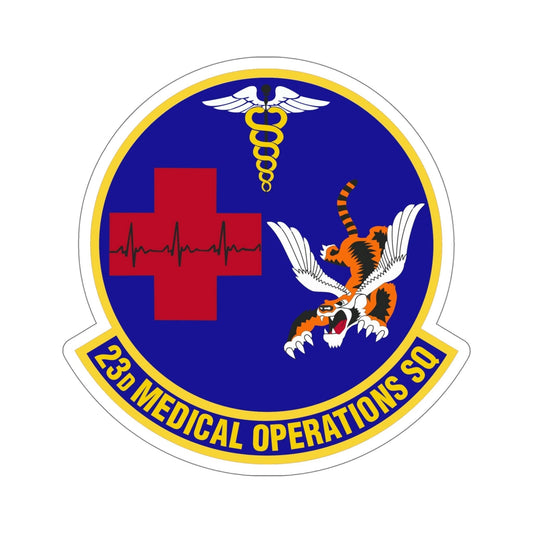 23d Medical Operations Squadron (U.S. Air Force) STICKER Vinyl Die-Cut Decal-6 Inch-The Sticker Space