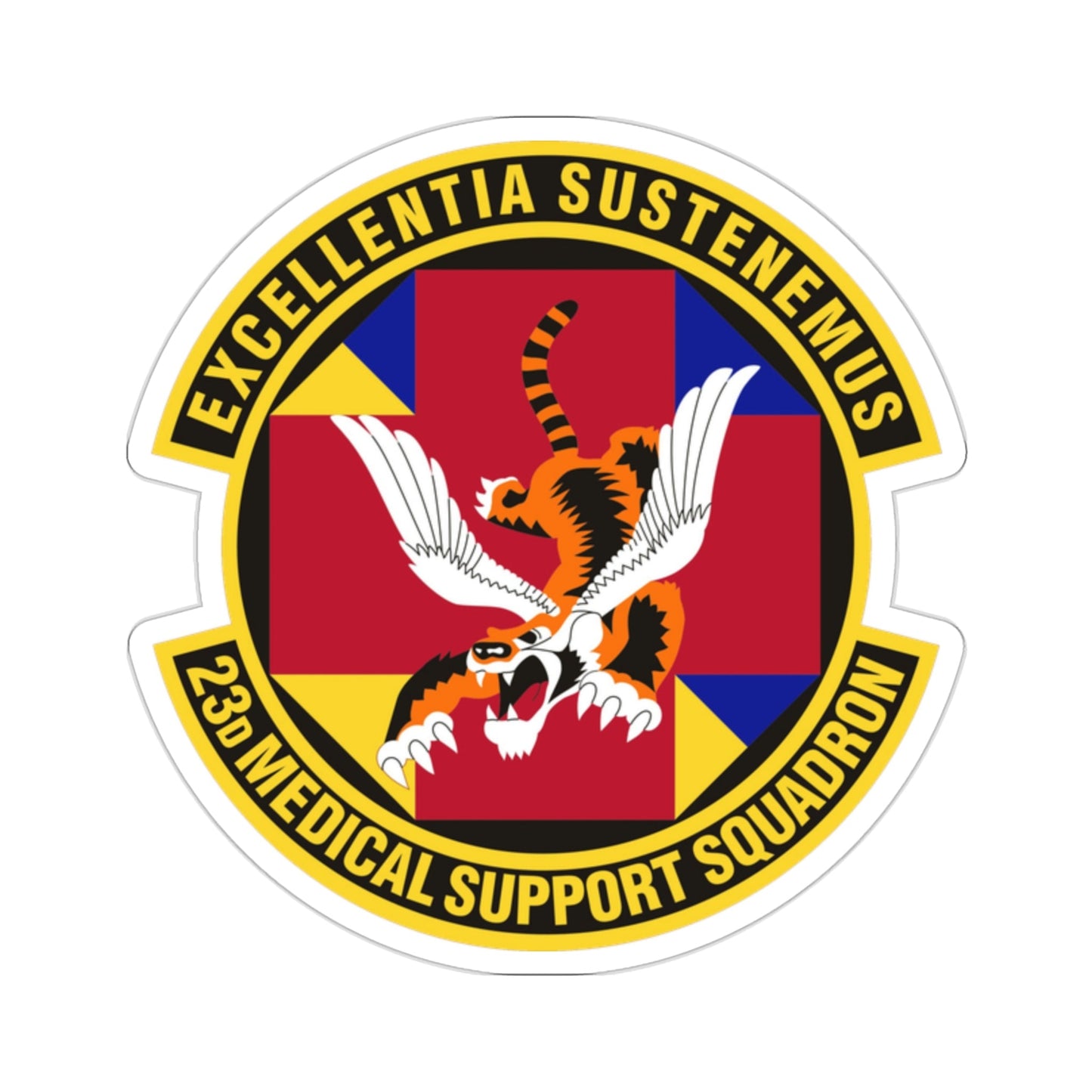 23d Medical Support Squadron (U.S. Air Force) STICKER Vinyl Die-Cut Decal-2 Inch-The Sticker Space