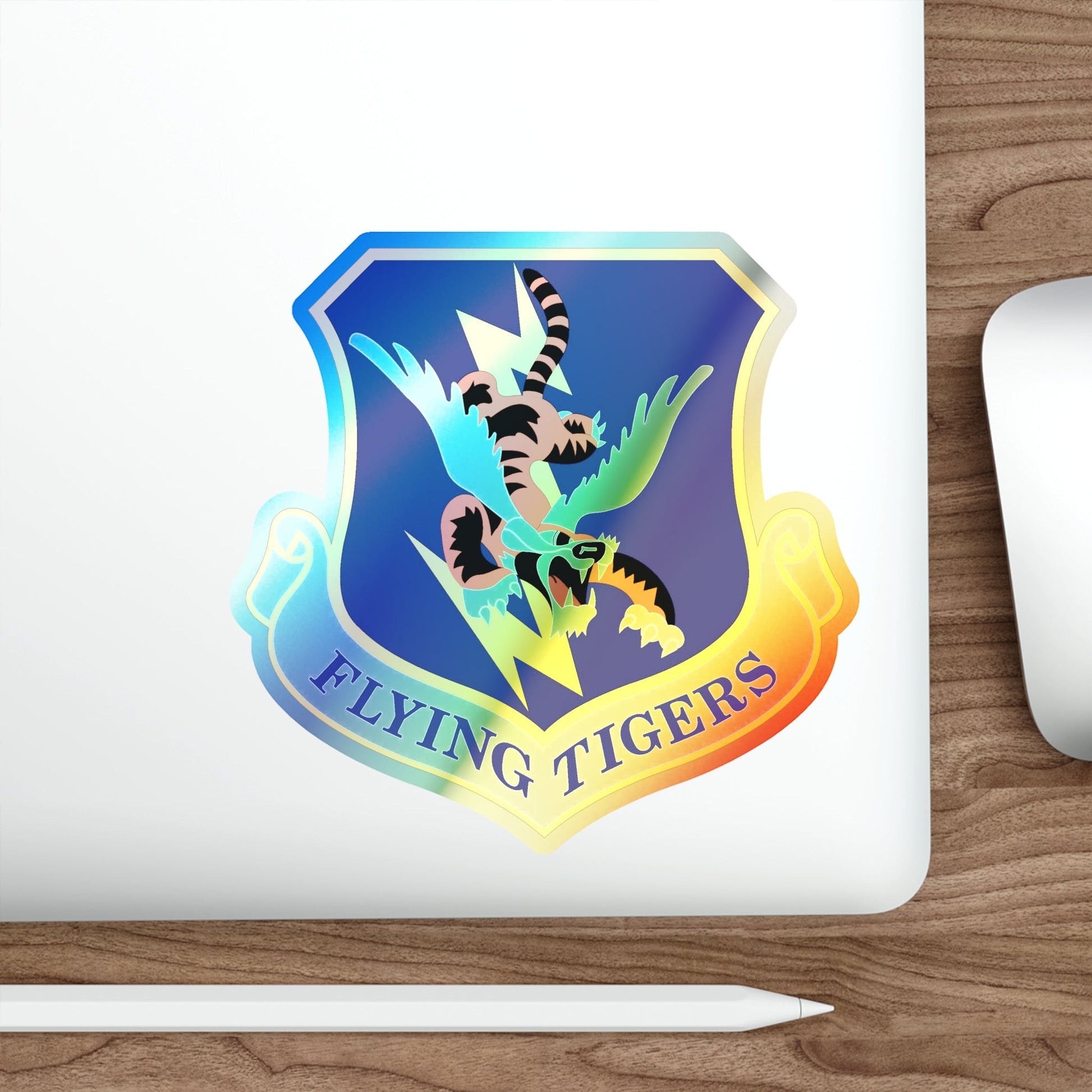 23d Wing (U.S. Air Force) Holographic STICKER Die-Cut Vinyl Decal-The Sticker Space