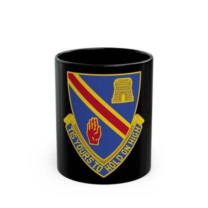 241 Engineer Battalion (U.S. Army) Black Coffee Mug-11oz-The Sticker Space