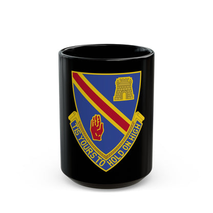 241 Engineer Battalion (U.S. Army) Black Coffee Mug-15oz-The Sticker Space