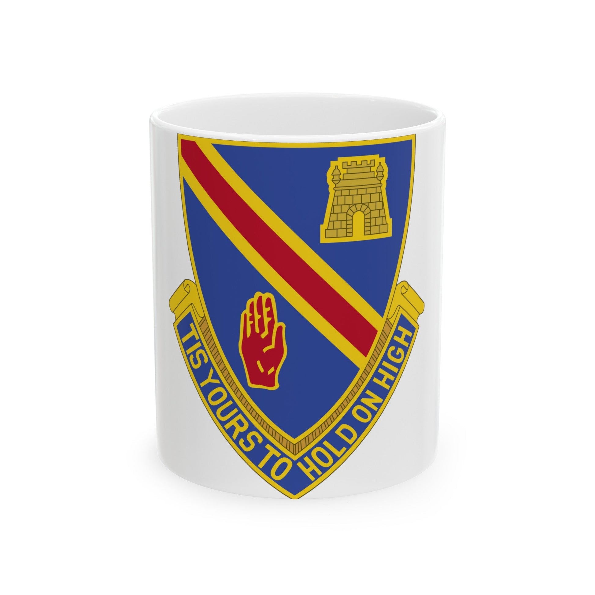 241 Engineer Battalion (U.S. Army) White Coffee Mug-11oz-The Sticker Space