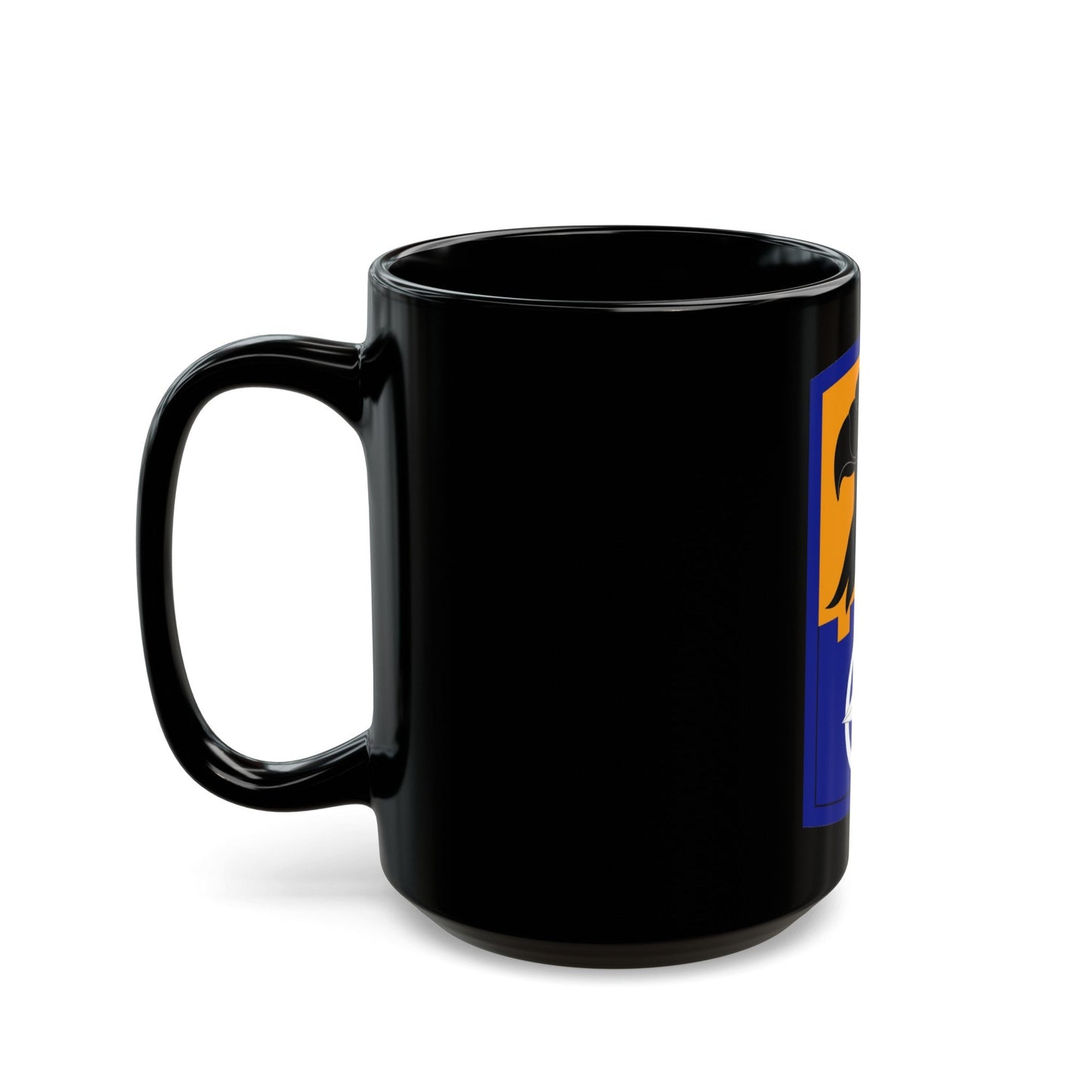 244 Aviation Brigade (U.S. Army) Black Coffee Mug-The Sticker Space