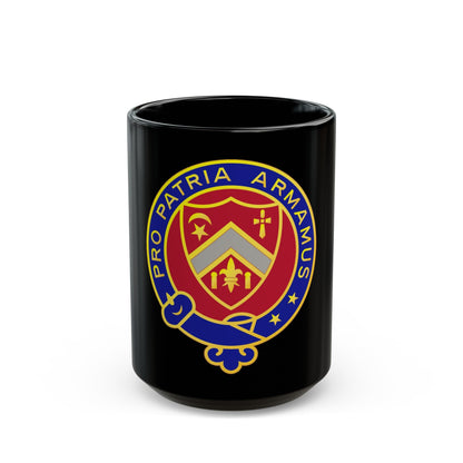245th Artillery Regiment (U.S. Army) Black Coffee Mug-15oz-The Sticker Space