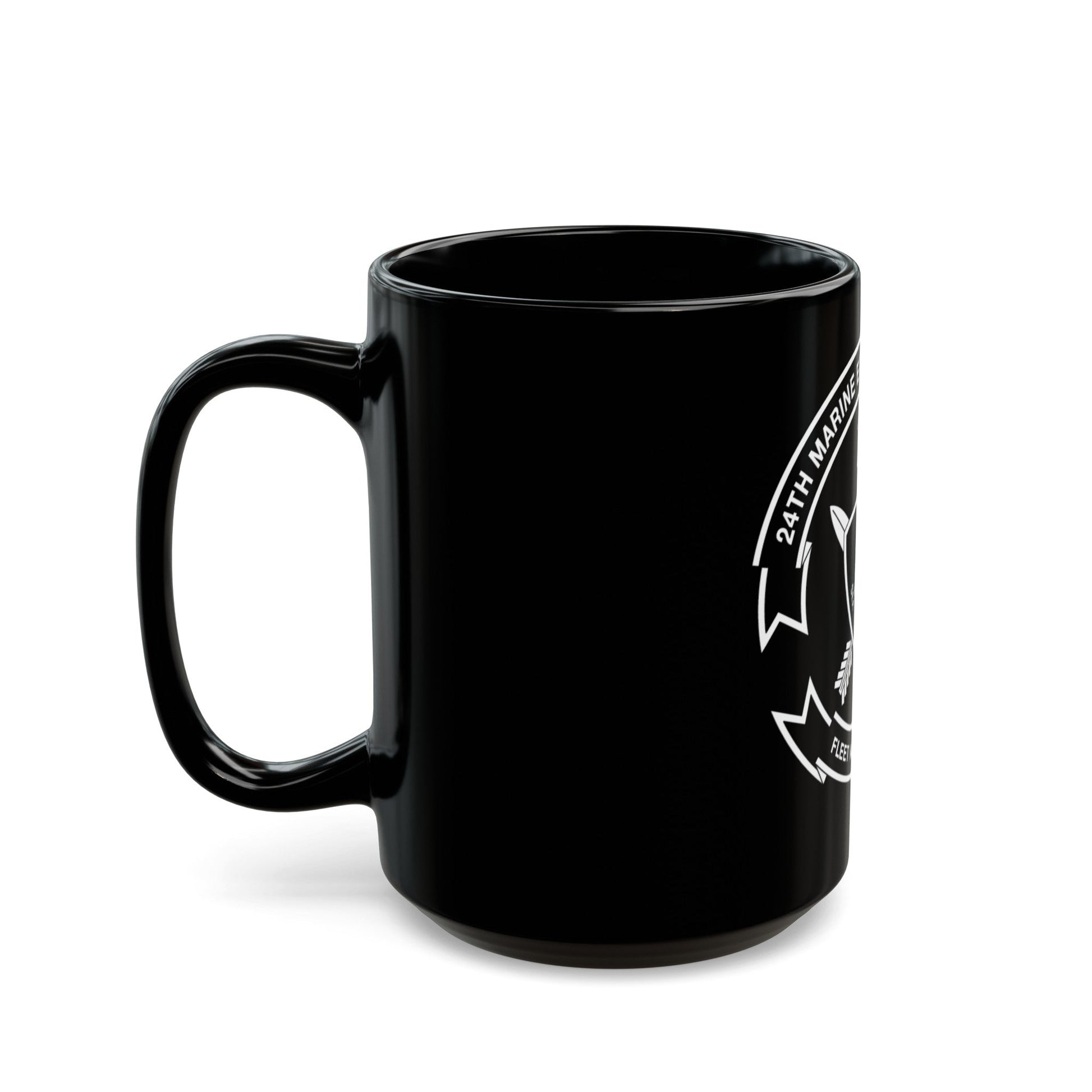 24th MEU BW (USMC) Black Coffee Mug-The Sticker Space