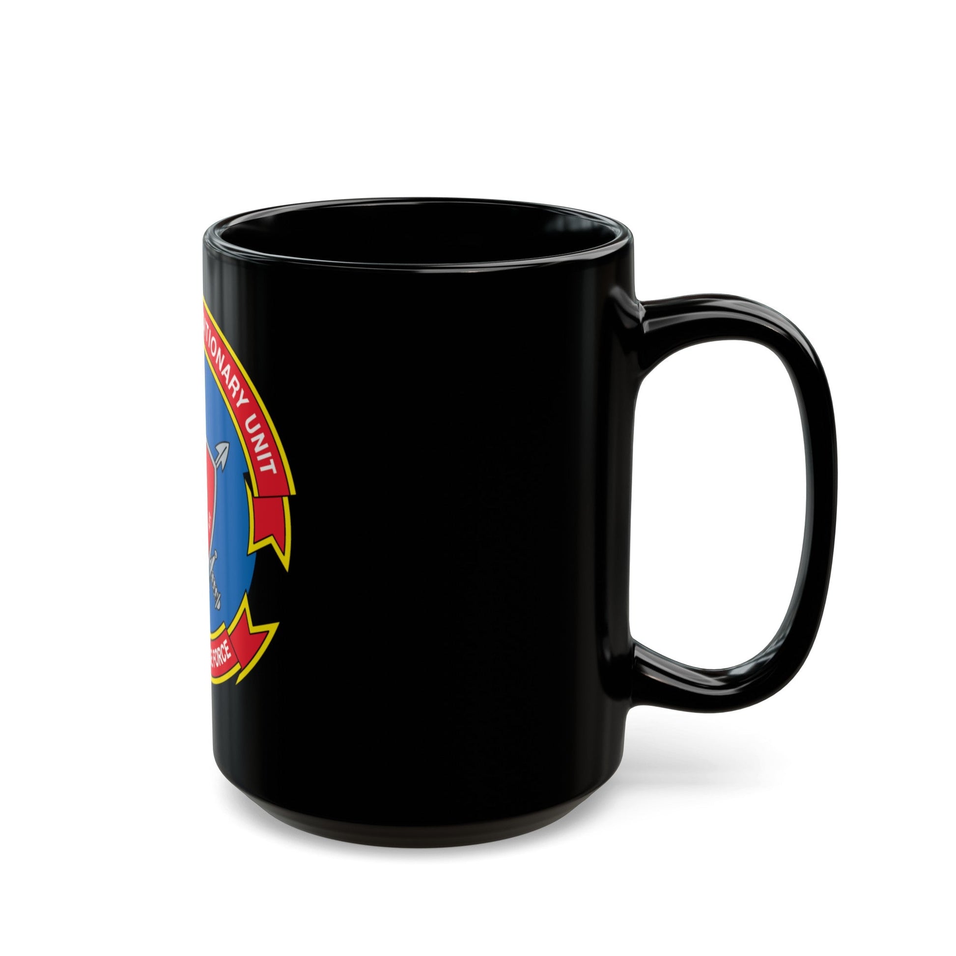 24th MEU Crisis Response Force (USMC) Black Coffee Mug-The Sticker Space
