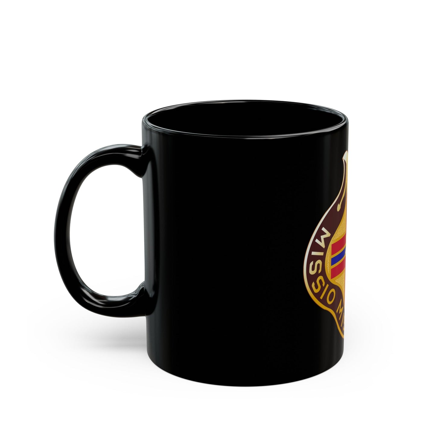 25 Surgical Hospital (U.S. Army) Black Coffee Mug-The Sticker Space